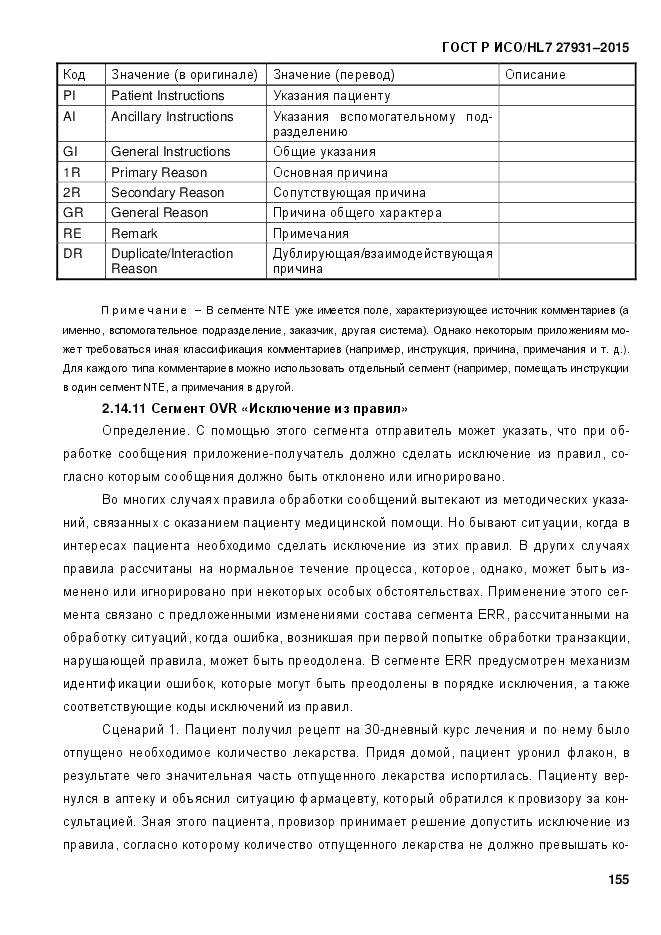 ГОСТ Р ИСО/HL 7 27931-2015, страница 162